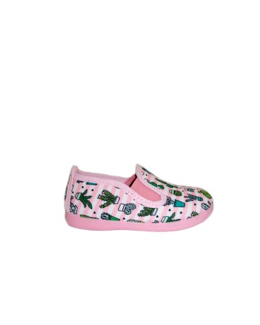 ZAPATILLA INFANTIL CACTUS ROSA