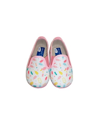 ZAPATILLA INFANTIL ELASTICOS HELADOS