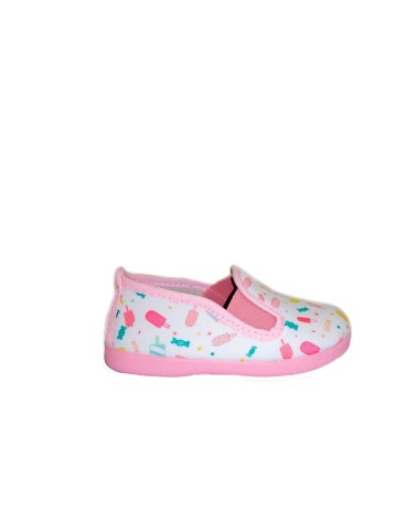 ZAPATILLA INFANTIL ELASTICOS HELADOS