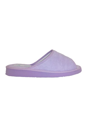 ZAPATILLA DESCALZA RIZO MORADO PUNTERA ABIERTA