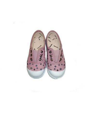 ZAPATILLA INFANTIL ESTRELLAS ROSA