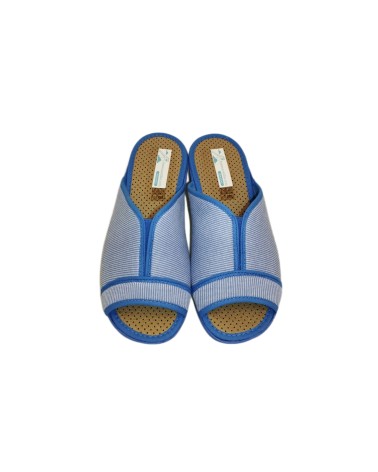 ZAPATILLA DESCALZA ELASTICO CENTRAL AZUL