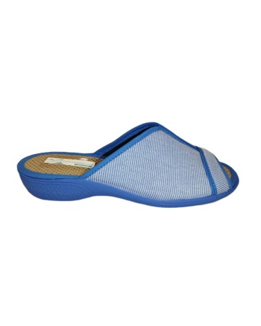 ZAPATILLA DESCALZA ELASTICO CENTRAL AZUL