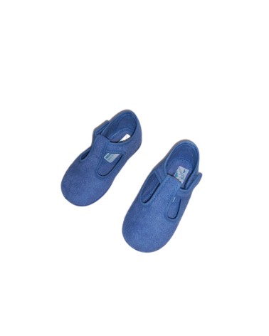 ZAPATILLA RIZO ACERO CON VELCRO