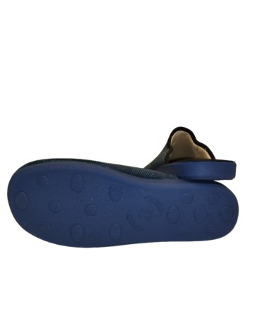 ZAPATILLA DESCALZA ROMBOS MARINO