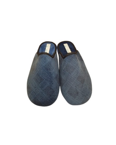 ZAPATILLA DESCALZA ROMBOS MARINO