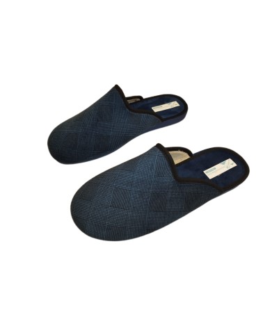 ZAPATILLA DESCALZA ROMBOS MARINO