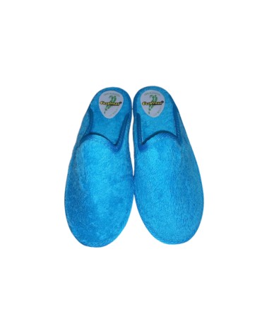 ZAPATILLA TOALLA TURQUESA