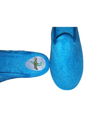 ZAPATILLA TOALLA TURQUESA