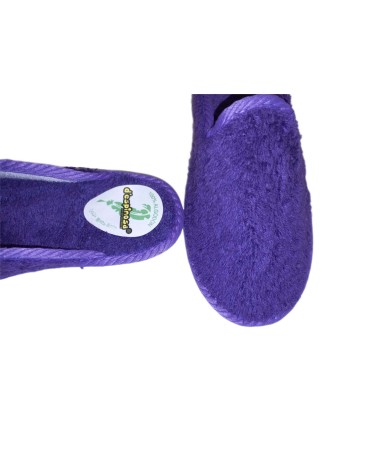 ZAPATILLA TOALLA MORADO