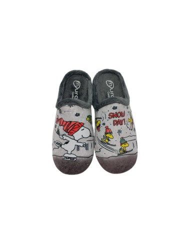 ZAPATILLA DESCALZA SNOOPY ANTRACITA