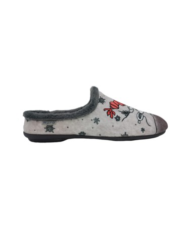 ZAPATILLA DESCALZA SNOOPY ANTRACITA