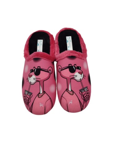ZAPATILLA DESCALZA PANTERA ROSA