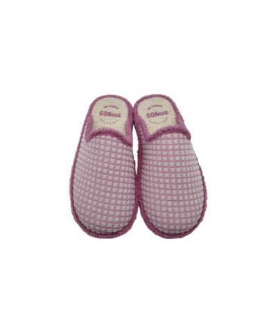 ZAPATILLA DESCALZA CUADROS ROSA