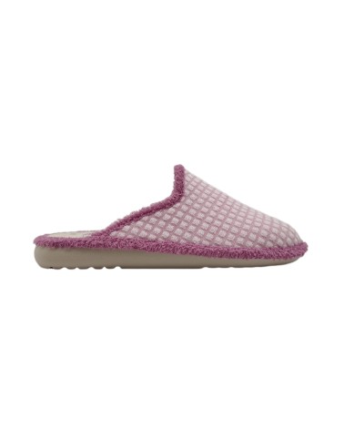ZAPATILLA DESCALZA CUADROS ROSA