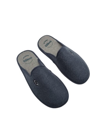 ZAPATILLA DESCALZA LONA MARINO