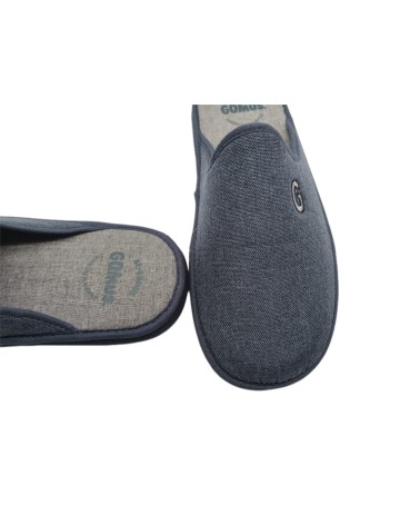 ZAPATILLA DESCALZA LONA MARINO