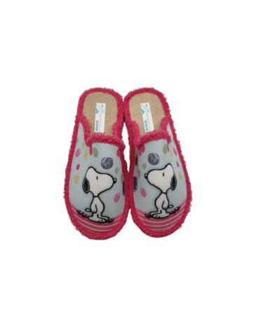 ZAPATILLA DESCALZA SNOOPY FUXIA