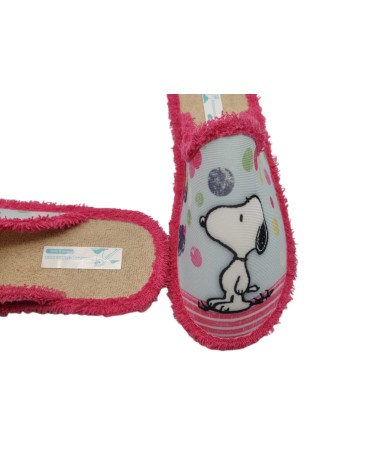 ZAPATILLA DESCALZA SNOOPY FUXIA