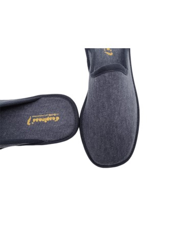 ZAPATILLA DESCALZA LONA MARINO