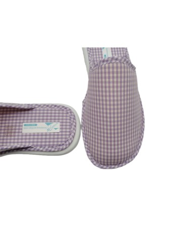 ZAPATILLA DESCALZA VICHY LILA