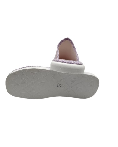 ZAPATILLA DESCALZA VICHY LILA